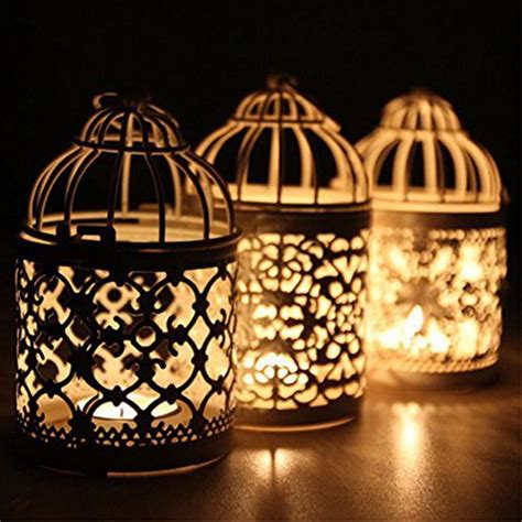 Wrought Iron Hanging Candle Holder Candle Holder Metal Decoration