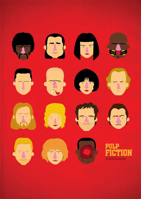Alternate Poster Design And Fan Art For Tarantinos Pulp