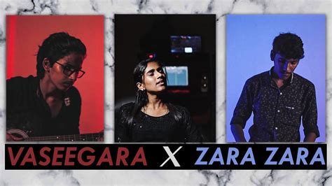 Vaseegara X Zara Zara Unplugged 4k Cover Song Ft Ansu Rebaca