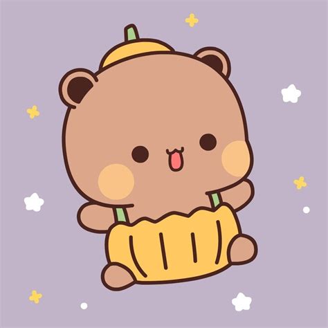 Brown Bear Pumpkin Costume Cute Bear Drawings Cute Anime Cat Cute