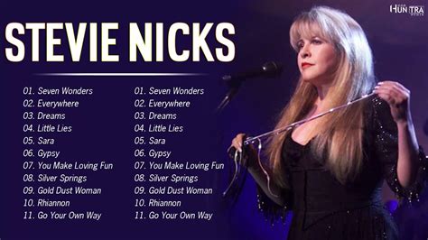 Stevie Nicks Greatest Hits Best Songs Of Stevie Nicks Hq Youtube