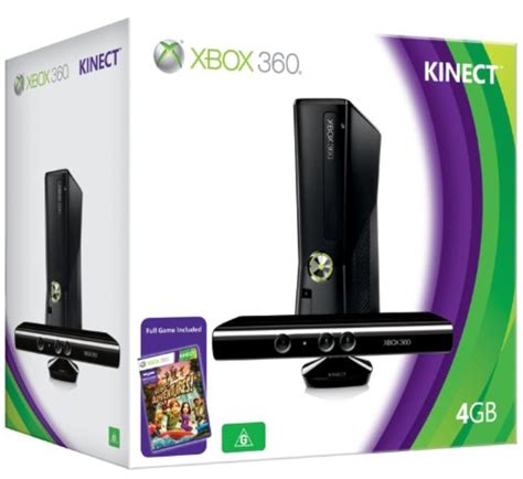 Microsoft Xbox 360 4gb Kinect Bundle