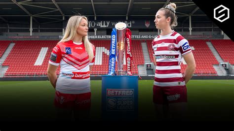 Rugby League Betfred Womens Super League Sunday 15th May 2022 St Helens V Wigan Warriors