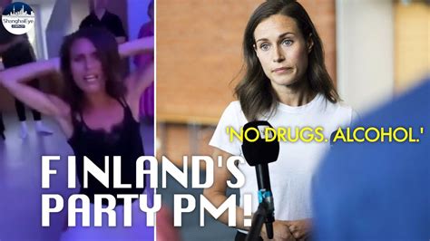 finland s glamorous pm marin has nothing to hide amid drug test calls after leaked party video