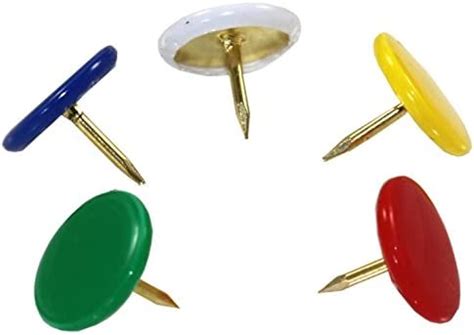 Whitecroft Essentials Mm Drawing Pin Assorted Colours Pack