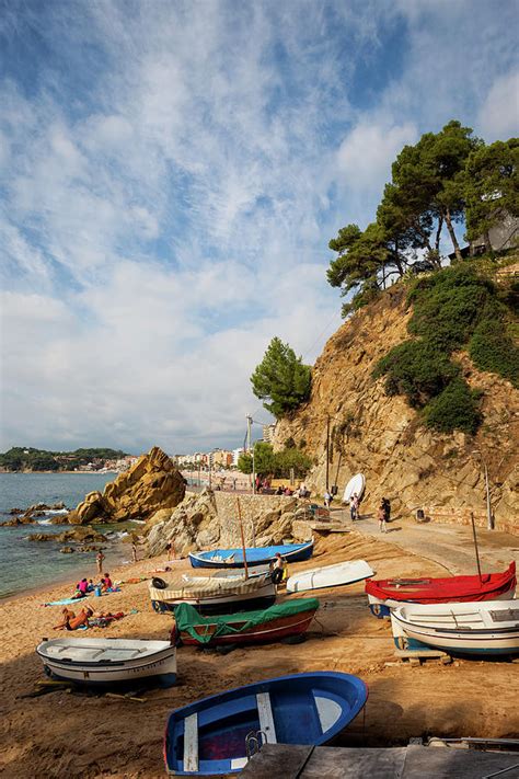 Town Of Lloret De Mar On Costa Brava In Spain Photograph By Artur Bogacki Fine Art America
