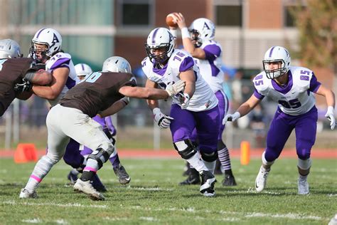 Tufts Amherst Football Amherst Lord Jeffs In Action Agains Flickr