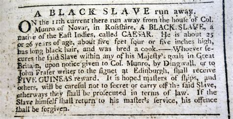 Ads For Runaway Slaves In British Newspapers Show The Cruelty Of The ‘genteel The Washington Post