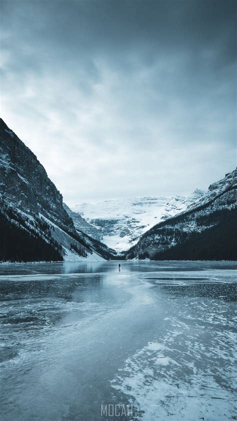 Lake Louise Lake Mountain Mountainous Landforms Nature Xiaomi Mi 5