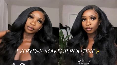Flawless Darkskin Everyday Makeup Routine Beginner Friendly Youtube