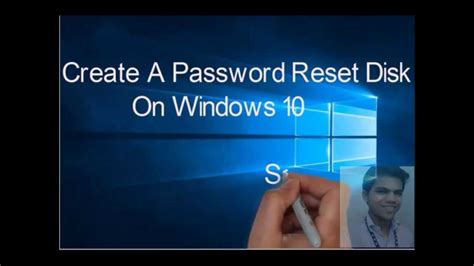 Create A Password Reset Disk On Windows 10 81 Youtube