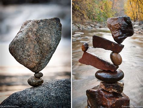 Artist Creates Impossible Towers Of Balanced Rocks To Meditate Bored
