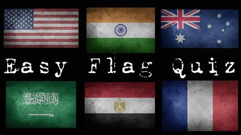 Can You Name These Easy Flags Flags From Around The World Youtube