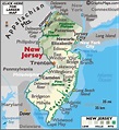 New Jersey Map / Geography of New Jersey/ Map of New Jersey ...