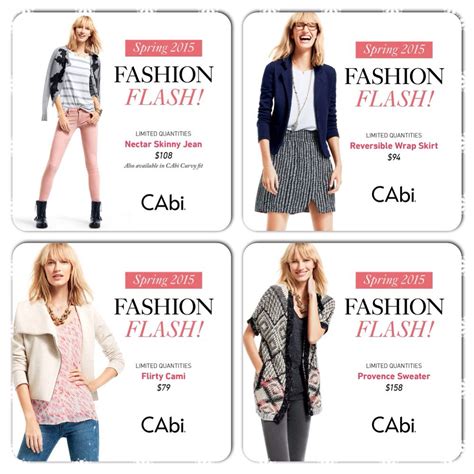 Want Exclusive Access To Cabi Spring 2015 Now Booking Shows For February Book Your Show To