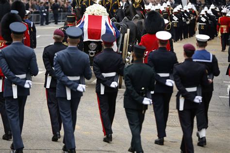 Margaret Thatcher Funeral Best Pictures Mirror Online
