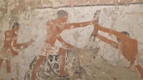 Egypt Unveils 4400 Year Old Tomb Of Ancient Priestess Bbc News