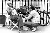 Charles Crichton and John Cleese on the set of A Fish Called Wanda ...