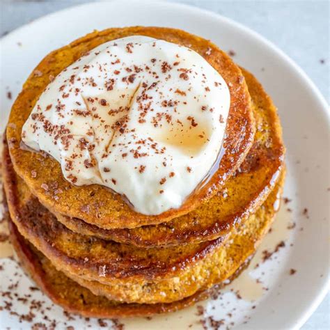 Healthy Pumpkin Pancakes Healthy Fitness Meals