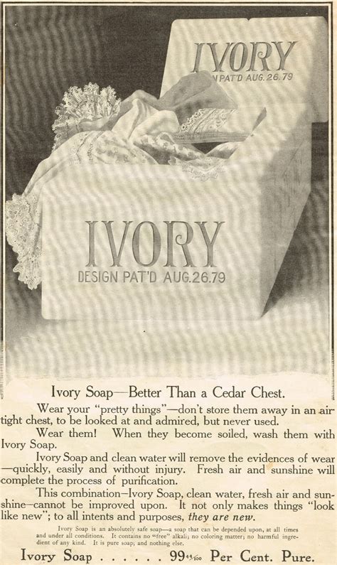 Antique Graphics Wednesday Early 1900s Ivory Soap Ads Knick Of Time