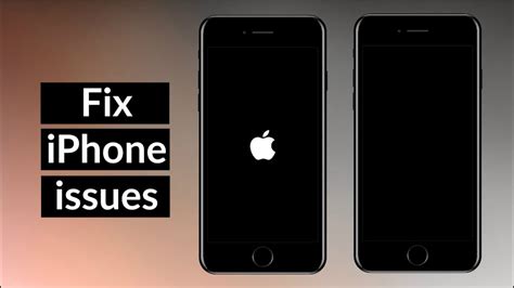 How To Fix Iphone Stuck On Apple Logo Iphone Black Screen Iphone Wont