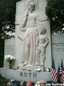 Hawthorne NY Babe Ruth S Grave