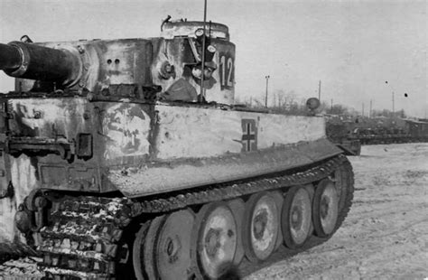 Tiger 123 Of The Schwere Panzer Abteilung 503 World War Photos