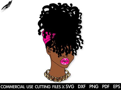 Black Girl W Dreads Svg Black Woman Svg Locs Svg Dreadlocks Etsy India