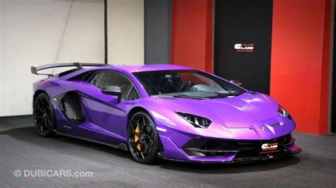 Lamborghini Aventador Svj For Sale Aed 2750000 Purple 2019