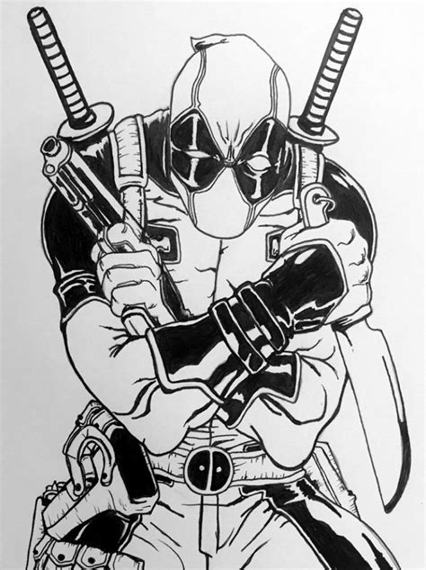 We have collect images about cartoon deadpool pencil drawing including images, pictures, photos, wallpapers, and more. Deadpool Best Art | Drawing Skill
