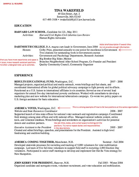 26 College Resume Examples Harvard That You Should Know