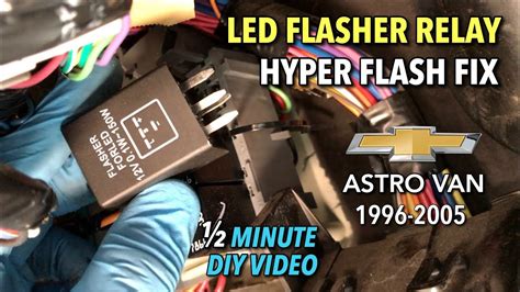 Astro Van Turn Signal Led Flasher Relay To Fix Hyper Flash 12 Minute