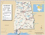 Map Of Alabama And Georgia Cities