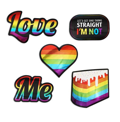 Craft Supplies And Tools Lgbtq Stickers Card Making And Stationery Pe