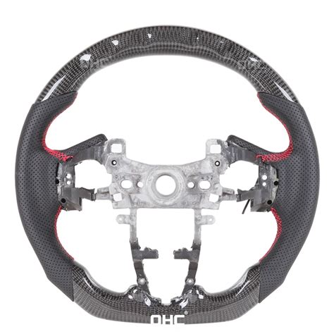 Ohc Motors 100 Real Carbon Fiber Led Steering Wheel For Mazda We