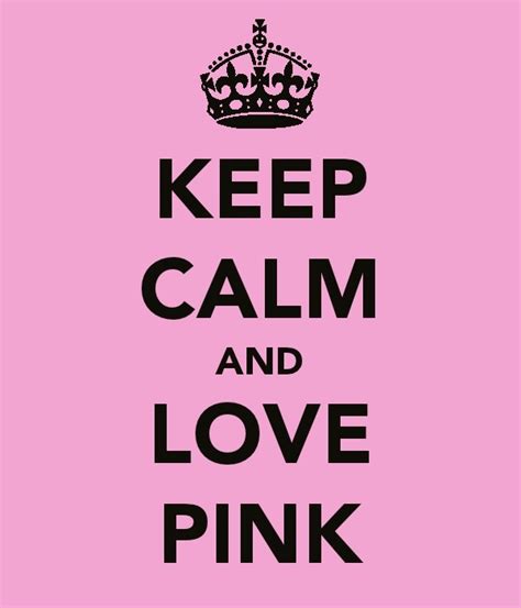 Pink Keep Calm And Love Clipart Best Clipart Best