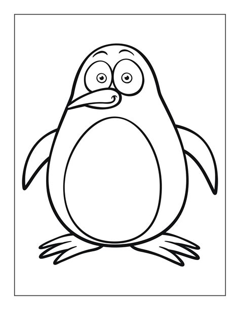 Coloriage pingouin à imprimer