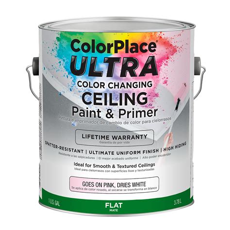Colorplace Ultra Flat Interior Color Changing Bright White Ceiling