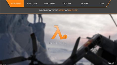 Half Life 3 Main Menu Concept By Lukeled On Deviantart