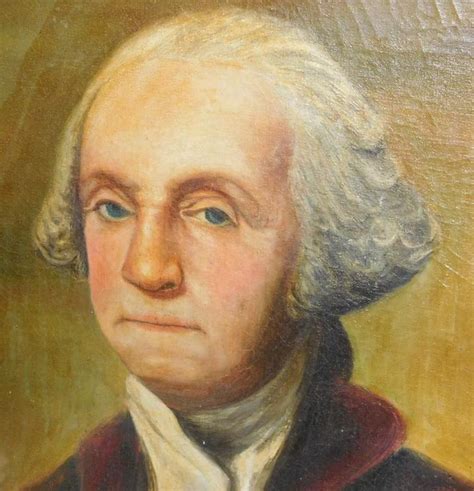 Sold Price Original Antique George Washington Oil On Canvas Painting By J Mastrojohn Artist