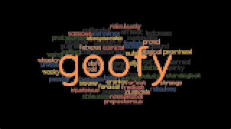 Goofy Synonyms And Related Words What Is Another Word For Goofy