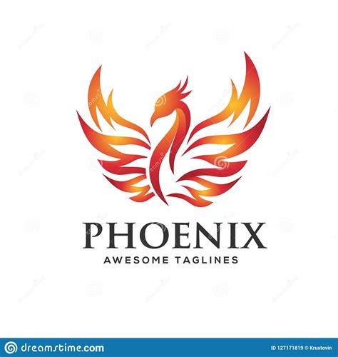 Phoenix bird tattoo sketch drawing, phoenix, logo, bird png. Luxury Phoenix Logo Concept Stock Vector - Illustration of ...