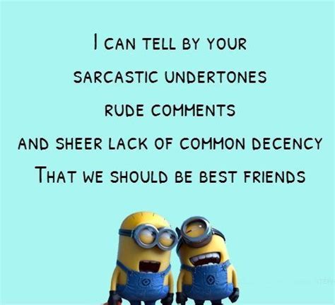 Cartoons wallpapers with quotes cool minions cartoons sayings, quotes friends more minions friends minions true minions quotes funny minion cute minians. Funny Minions Friendship Quotes (12) - Minion Quotes & Memes