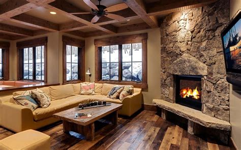 Not only does the living room of this home feature a corner fireplace, there is actually space in between the fireplace and the corner, creating. Inspiring Interior Designs Focused On Corner Fireplaces