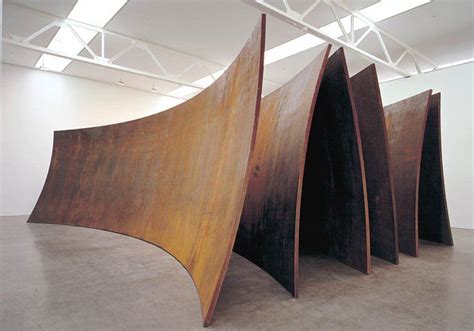 Richard Serra Abstract Sculpture Sculpture Art Metal Sculptures