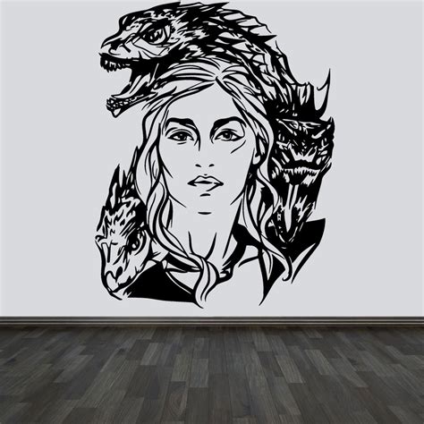 New Wall Art Decals Sticker Game Of Thrones Vinyl Home Decor For Living