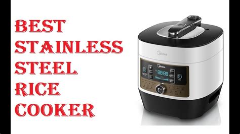 The cooker will execute the rest of the cooking to a tee and automatically switch off once everything is done. Best Stainless Steel Rice Cooker 2021 - YouTube