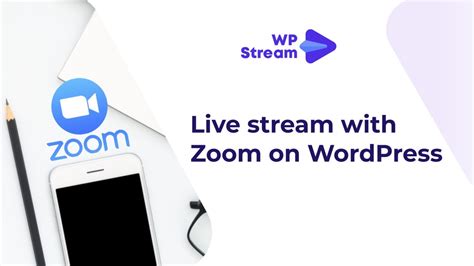 How To Live Stream With Zoom On Your Website Youtube