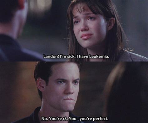 It does not take offense, and is not resentful. wish you were here..: A Walk To Remember.