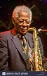 Musician Herbert Hardesty, performing at the House of Blues on Stock ...